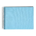 Goldbuch Bella Vista Álbum de Pegar 24x17 cm Espiral 40 hojas negras Azul Cielo