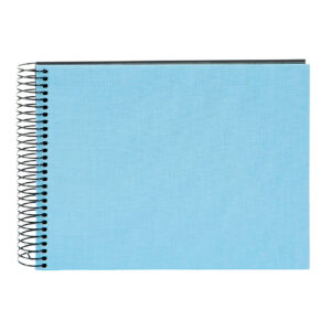 Goldbuch Bella Vista Álbum de Pegar 24x17 cm Espiral 40 hojas negras Azul Cielo