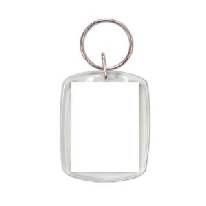Gamax Llavero Acrílico Personalizable CR-45 35x45mm Bolsa con 50 unidades