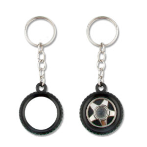 Gamax Llavero Metálico Personalizable R-25 Rueda Ø25mm