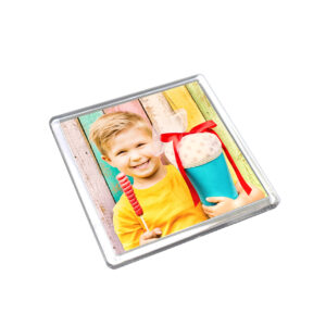Gamax Imán Acrílico Cuadrado Personalizable 5