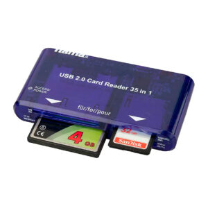 Hama Lector Tarjetas Memoria 30 en 1 Usb 2.0 Azul