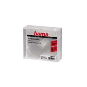 Hama Caja Cd/Dvd para 1 CD