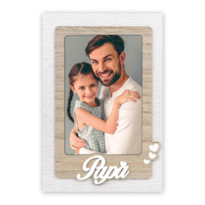 Zep Leroy Marco Fotos Madera  10x15 cm Blanco