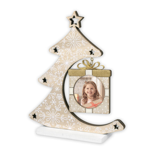 Zep Nestor Navidad Brown Marco Fotos Madera  6x6 cm
