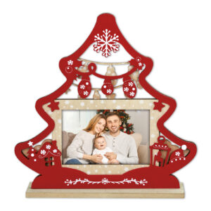 Zep Mila  Marco Fotos Madera 10x15 cm (29x5 h30) Rojo Navidad