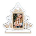 Zep Julia  Marco Fotos Madera 10x15 cm (29x5 h30) Blanco Navidad