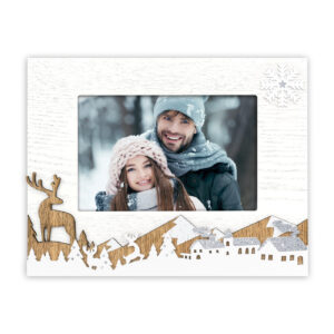 Zep Zermatt Marco Fotos Madera 10x15 cm Blanco Navidad