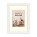 Zep Malmo Marco Fotos Madera  10x15 / 15x20 cm  Blanco