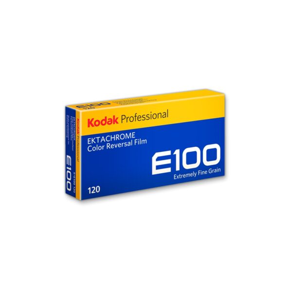 Kodak Ektachrome E100-120 Película Diapositiva Color Pack 5 unidades