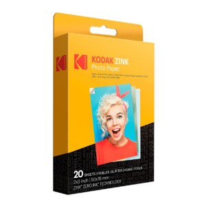 Kodak Zink Papel 2x3 pulgadas Pack 20 hojas