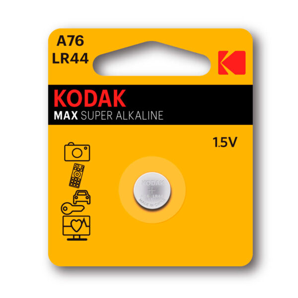 Kodak Max Pila KA76/LR44