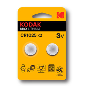 Kodak Max Pila CR1025 Pack 2 uds.
