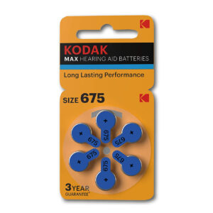 Kodak Pila Audífono 675
