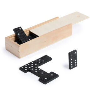 AP Dominó de madera piezas negras