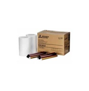 Mitsubishi Papel Térmico CK-D868 Negro (10x15=860) (15x20=430)