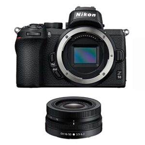 Nikon Cámara Evil Z50 + Objetivo DX 16-50 mm VR