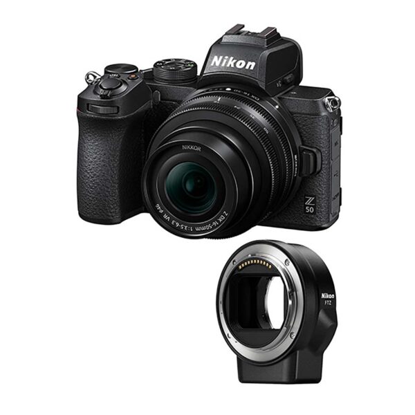 NIK400613.jpeg Nikon Cámara Evil Z50 + Objetivo DX 16-50mm VR y Adaptador FTZ