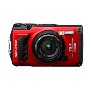 OM System Cámara Compacta TG-7 Roja Sumergible 15 mts