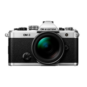 OM System Cámara Evil OM-3 Plata + 12-45mm f/4 PRO