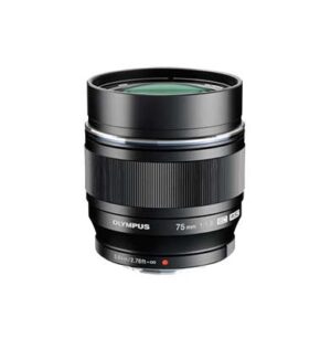 Olympus M.Zuiko Objetivo Digital ED 75mm f/1.8 Negro (Metálico)