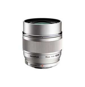 Olympus M.Zuiko Objetivo Digital ED 75mm f/1.8 Plata (Metálico)