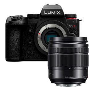 Panasonic Cámara Evil Lumix G9II + Obj. 12-60mm f3.5-5.6 Negra (sds)