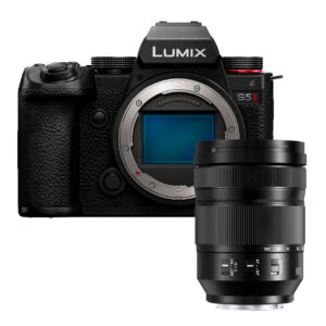 Panasonic Cámara Evil Lumix S5II + Objetivo 24-105mm Negra