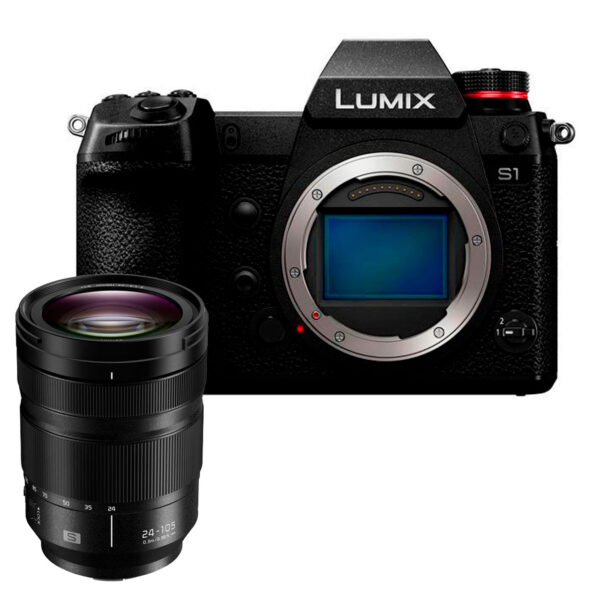 Panasonic Cámara Evil Lumix S1 + Objetivo 24-105mm f/4