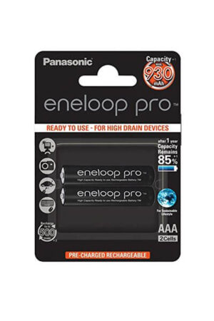 Panasonic Eneloop Pro Pila Recargable R3/AAA NiMh 930mAh 1