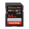 SanDisk Tarjeta Memoria SDXC  64Gb Extreme Pro 200 Mb/s V30 UHS-I U3