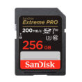 SanDisk Tarjeta Memoria SDXC 256Gb Extreme Pro 200 Mb/s V30 UHS-I U3