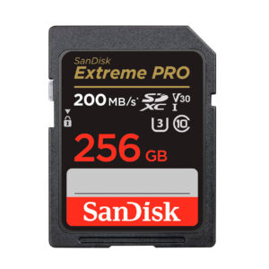SanDisk Tarjeta Memoria SDXC 256Gb Extreme Pro 200 Mb/s V30 UHS-I U3