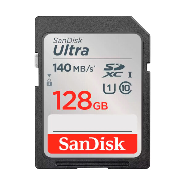 SanDisk Tarjeta Memoria SDXC 128Gb Ultra 140Mb/s Clase 10
