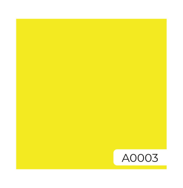 Siser Vinilo Textil PS Film A0003 Amarillo Limón 0