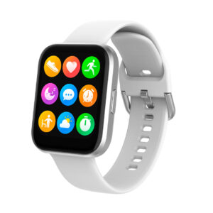 Swiss+Go Smart Watch Zurich cuerpo aluminio Plata + 2 Correas