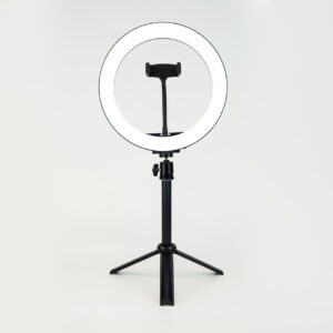 Swiss+Go Aro Luz Led para móvil 26 cm + Trípode Negro