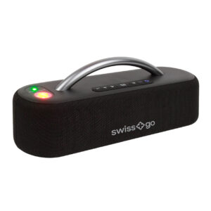 Swiss+Go Altavoz Bluetooth Portátil ARA P-60 con Proyector