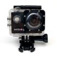 Swiss+Go Alpha Cámara Video Aventura Full HD 1080 Wi-Fi Negra + Accesorios