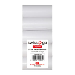 Swiss+Go Kidycam Papel Térmico Pack con 5 rollos