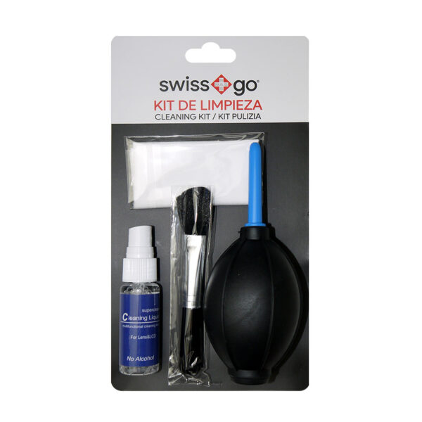 Swiss+Go Kit Limpieza lentes y filtros