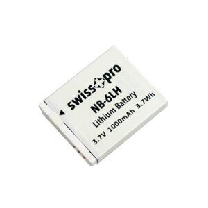 Swiss+Pro Batería NB 6LH 1000mAh