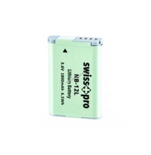 Swiss+Pro Batería NB-12L 1800mAh