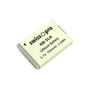 Swiss+Pro Batería NB-5LH 700mAh