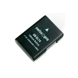 Swiss+Pro Batería EN-EL 14 1050mAh