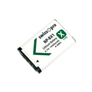 Swiss+Pro Batería NP-BX1 1090mAh