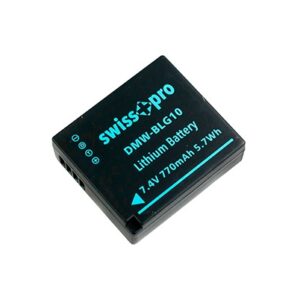 Swiss+Pro Batería DMW-BCG10E 890mAh