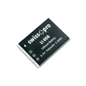 Swiss+Pro Batería LI-80B 750mAh