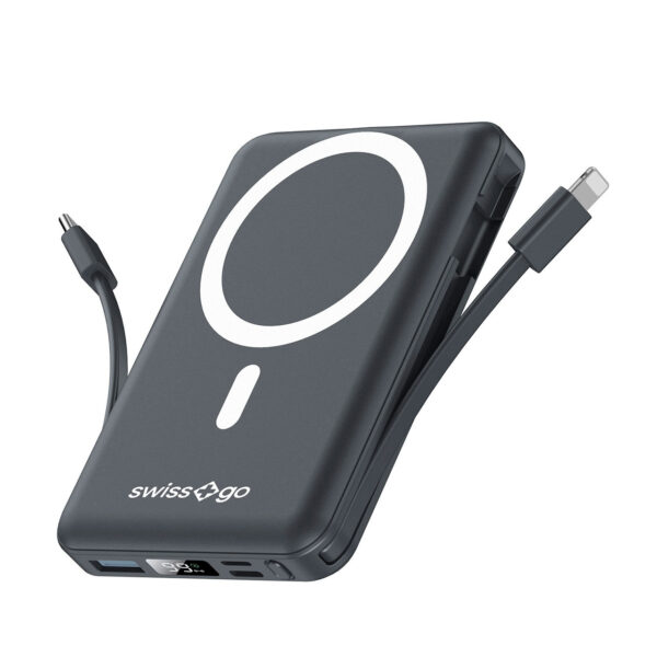 Swiss+Go Batería Externa Powerbank 10200 mAh