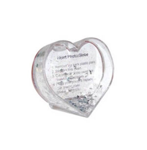 AP Bola Nieve Personalizable Corazón 97x91mm Corazónes